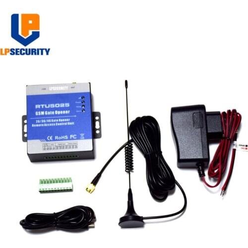 Safety access record Wireless Door opener garage gate operator Remote Control System RTU5025 via SMS/Free Phone Call 2G