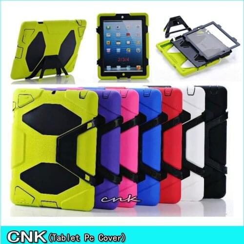 Cover For iPad 2 Case Silicon Protector Shell For iPad 3 Case Cover For iPad 4 Case 9.7 inch For Apple iPad 2 3 4 Case Cover
