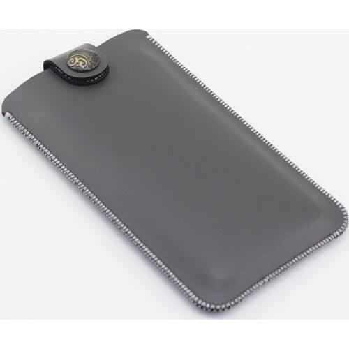 FSSOBOTLUN,For Apple iPhone 12 Pro Max Sleeve Microfiber Leather Pouch Cover For iPhone11 Pro/XS MAX/XR Phone Bag