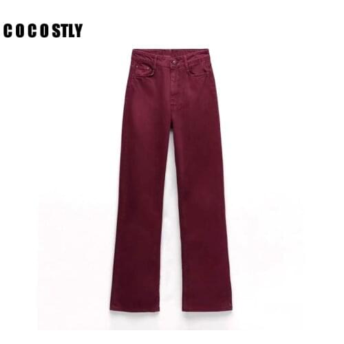 Женские прямые джинсы COCOSTLY China At AliExpress