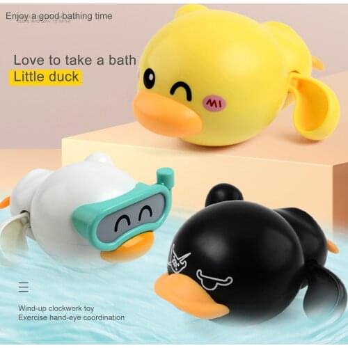 Baby Bath Toy Swimming Pool Bathroom Bath ShowerToy Safe Duck Swim Pool Bath Toys Children Bathtub Play Water Toy For Kids Gift