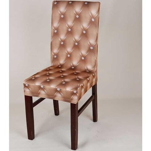 Spandex Elastic Dining Chair Covers Anti-dirty Stretch Removable Banquet Home Hotel Kitchen Seat Cover Furniture Protector