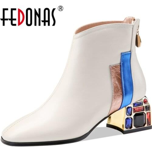 FEDONAS Wedding Shoes For The Bride