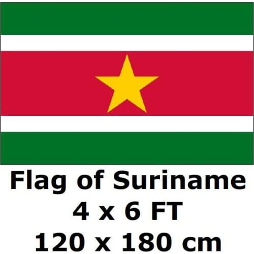 Suriname Flag 120 x 180 cm Surinames Surinamer Flags And Banners National Flag Country Banner