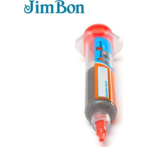 JimBon XG-Z40 10cc MECHANIC Syringe Solder Paste Tin Cream Solder Flux For Soldering Welding Repair Rework Tools