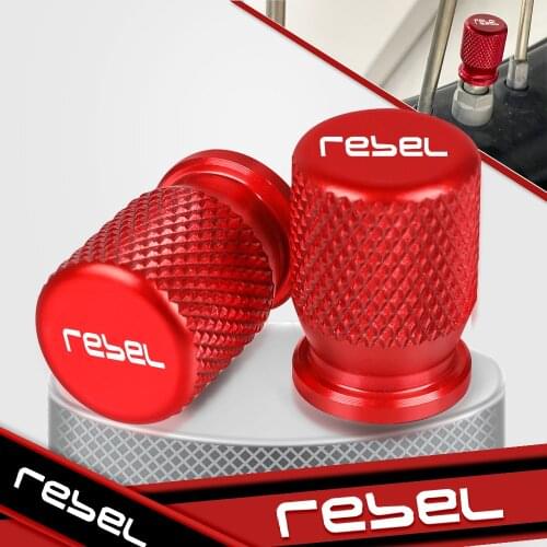 Motorcycle Wheel Tire Valve Stem Caps Airtight Covers For Honda Rebel300 Rebel500 Rebel 300 CMX 300/500 2017 2018 2019 2020