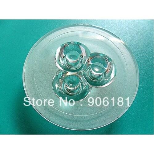 M-50.8 High quality LED Optical Lens 3P, PMMA materials, Size: 50.8X12mm, degree 30, 45, 60, Clean surface