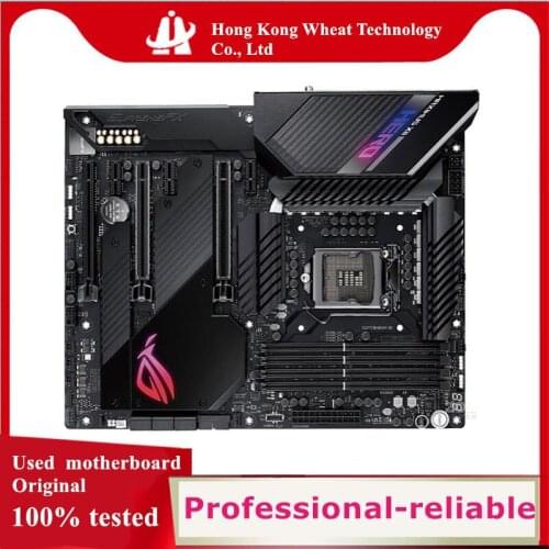 For ASUS ROG MAXIMUS XII HERO Motherboard Socket LGA 1200 M.2 nvme ssd For Intel Z490 Used Original Desktop Mainboard