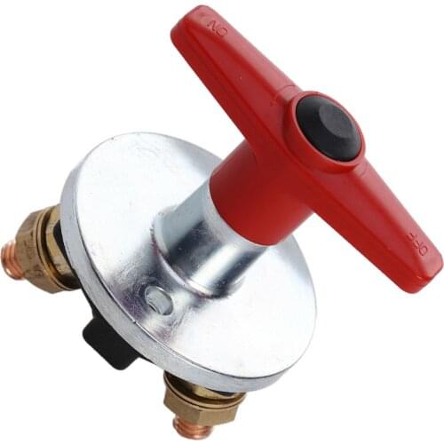 Mayitr 1pc 500 Amp Fixed Key Battery Duty Isolator Switch Heavy Cut Off Kill Switches 12v/24v for Car Truck Auto Switches Relays