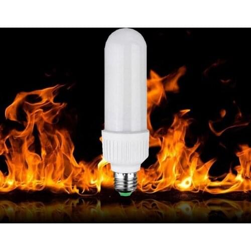 Flickering Emulation Fire Lights 2017 New arrival E27 Led Flame Lamps AC85-265V Flame Effect Light Bulb Decorative Lamp 110V 220