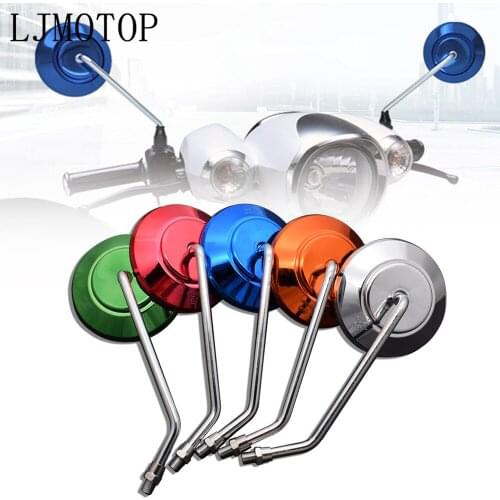 Motorcycle Rear View Mirror Electrombile Back Side Mirrors 8 10mm For BMW C600 Sport C650 Sport C650GT C400GT F650GS F700GS