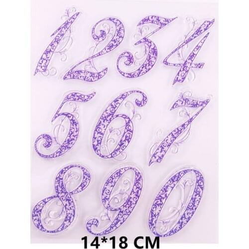 2021 New Digital Clear Stamps DIY Scrapbooking Craft Supplies Rubber Silicon Seals Card Album Hobby ink pad Stamping