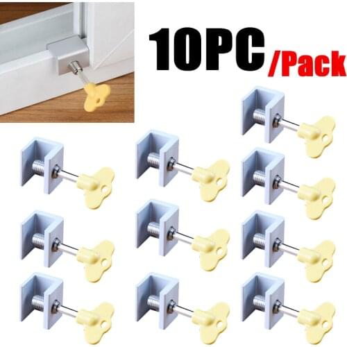 Sliding Sash Stopper Cabinet Locks Door Window Lock Limiter Window Lock Translation Screen Lock Child Window Security Lock