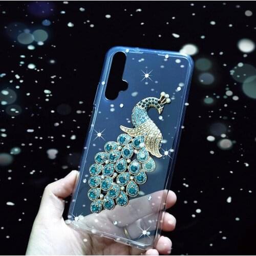 Huawei Y5 Y6 Y7 Y9 Prime 2019 DIY Luxury Rose Case cover Huawei Honor 20 Pro 20s 30i 10i 10 Lite 7S 8A 8S 8X 8C 9S 9C 9X 9A Case