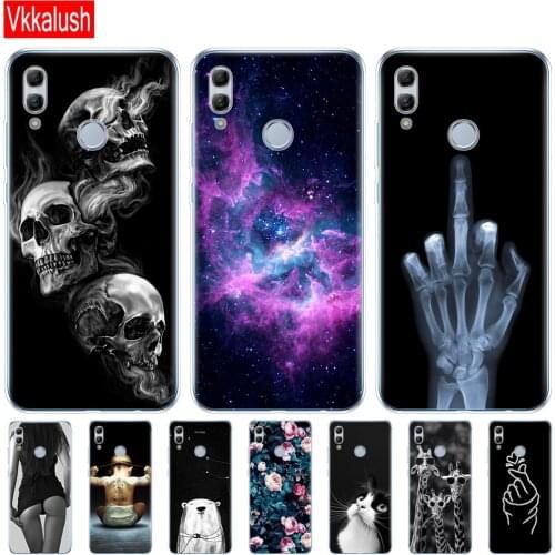 Silicon Case For Huawei Honor 10 Lite Case 6.21 Inch Soft TPU Back Cover Phone Case For Honor 10 Lite Cover Full 360 Protective