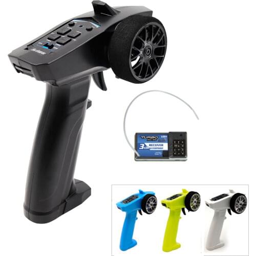 TURBO 2.4GHz 91803G 91803G-VT 3CH Radio system Transmitter Controller remote control w/ Receiver for RC Car Boat PK FS-GT3B