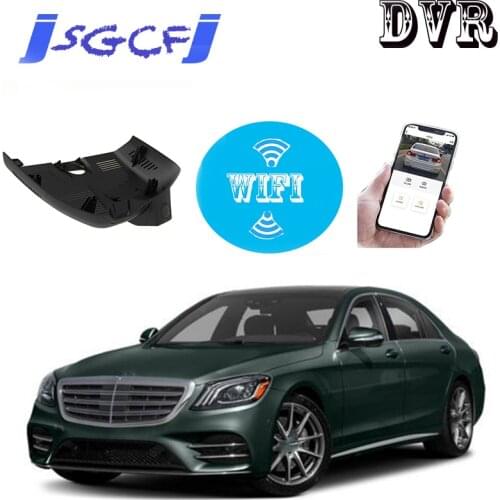 Special Car Road Record WiFi DVR Dash Camera Driving Video Recorder HD Night Vision For Mercedes Benz S W223 2020~2021