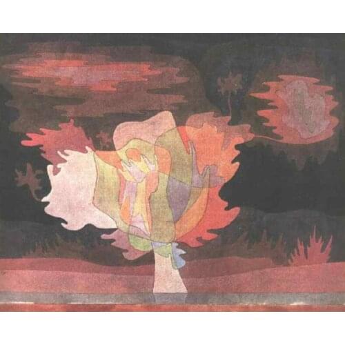High quality Oil painting Canvas Reproductions Before the snow (1920) by Paul Klee Painting hand painted