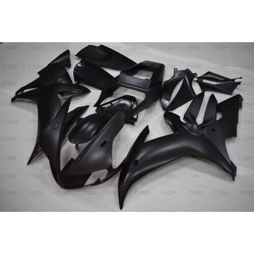 YZF1000 R1 2002 - 2003 Motorcycle Fairing YZF R1 2003 Plastic Fairings YZFR1 2002 Matter Black Plastic Fairings