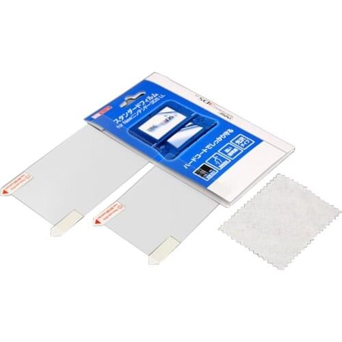 LCD Screen Protective Film Top Bottom Clear Surface Guard Protector Skin Cover Compatiblewith New 3DS XL/LL 3DSXL/3DSLL