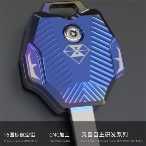 1 Set Motorbike Keys Parts for Yadea Metal Motorcycle Key Protection Moto Keys Shell Scooter Key Case Cover Modified Accessories