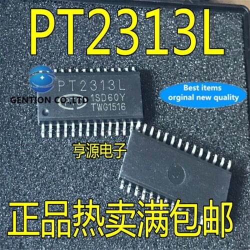 10Pcs PT2313 PT2313L Tone adjusting circuit of tone processing chip in stock 100% new and original