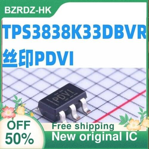 2-10PCS/lot TPS3838K33DBVR PDVI SOT23-5 New original IC