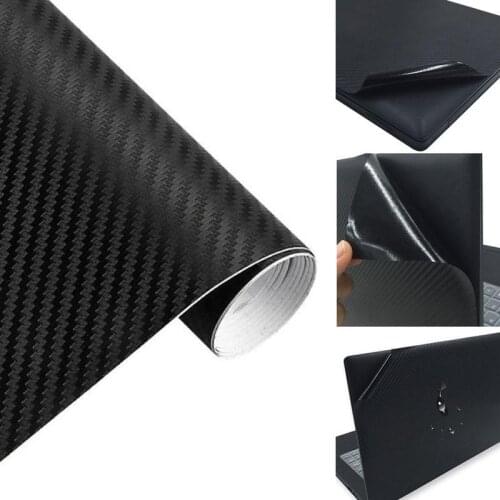 3D Carbon Fibre Skin Decal Wrap Sticker Case Cover Laptop For 9-17" Notebook PC K2V5