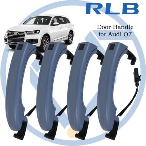 4L0837205A 4PCS Smart Sensor Exterior Door Handle for Audi Q7 2007-2015