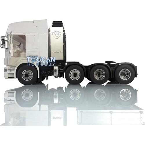 LESU 1/14 Metal 8*8 SCA Chassis EquipmentRack Hercules R730 Cab Tractor Truck