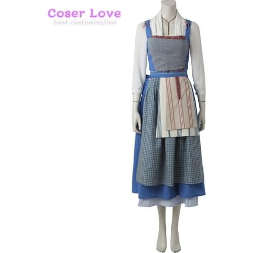 Belle Cosplay Costume Carnival New Years Christmas Costume