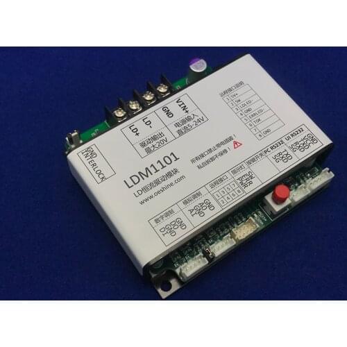 LDM1101 Semiconductor Diode Laser LD Constant Current Drive Module, 12A, Continuous / Pulse