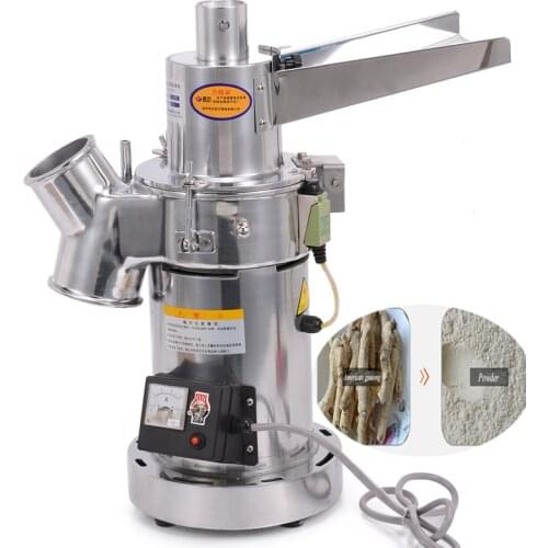 Medicine Grinder Pulverizer Superfine Grinding Machine Automatic Commercial Milling Tool Powder Machine DLF-18