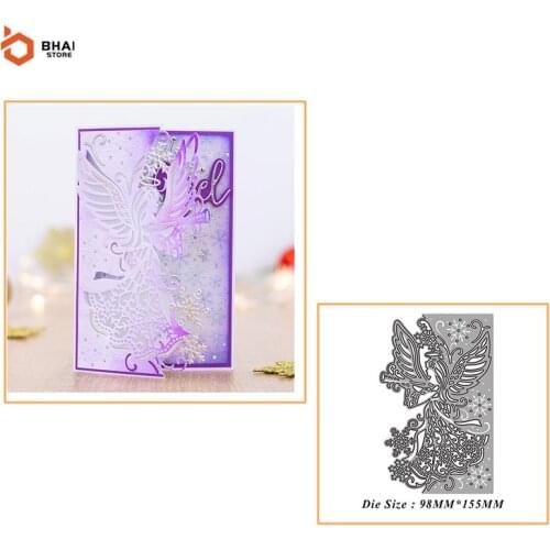 Fairy Maiden Metal Cutting Dies for DIY Scrapbooking Photo Album Paper Cards Decorative Crafts Embossing Cuts Stencils 2021 New