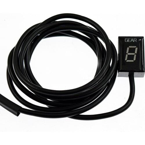 Motorcycle LCD Electronics 6 Speed 1-6 Level Gear Indicator Digital Gear Meter For Honda Sabre 2010 2011 2012 TRX ATVs FI Model