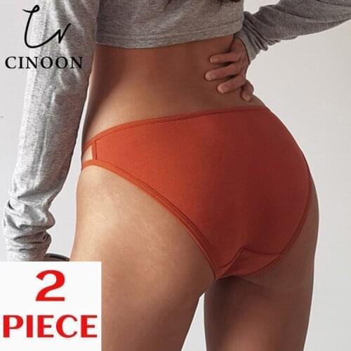 CINOON Japan Style Lingerie WomenS Underwear Sexy Panties Low-Waist Cotton Briefs Breathable Seamless WomenS Panties
