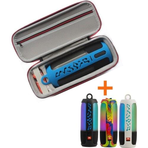 2019 New 2 in 1 Hard EVA Carry Storage Box Bag+ Soft Silicone Case For JBL Pulse 3 Bluetooth Speaker For JBL Pulse 3 Pulse3 Case