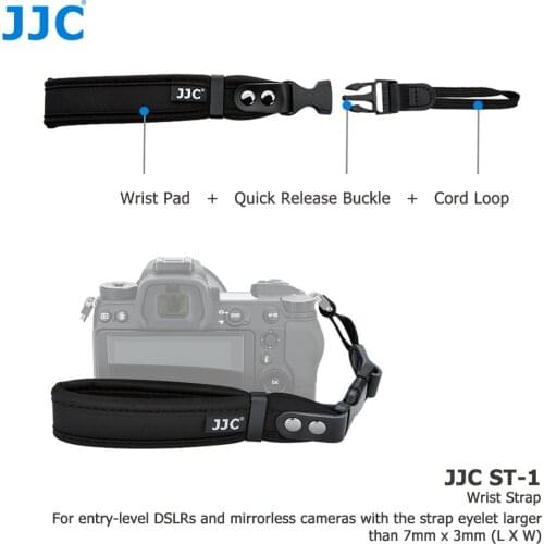 JJC Camera Hand Belt Neoprene Wrist Strap for Fujifilm X100V X-T4 X-T200 X-A7 X-A5 X100F X-T30 X-T20 X-T3 X-T100 X-Pro3 X-Pro2