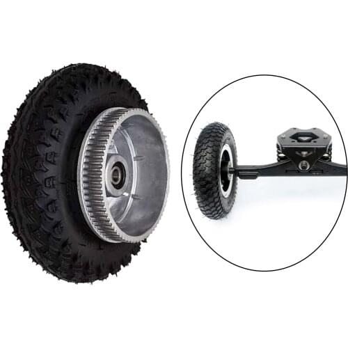 Diy E-skateboard 200*50mm Electric Skateboard 72 Tooth Gear Motor Truck Wheel For Longboard Off Road Board pully wheel
