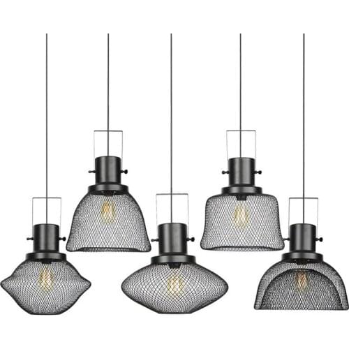 Style industrial style living room, hall, bedroom, study, retro iron bar, cafe, restaurant, bar, net cover, chandelier