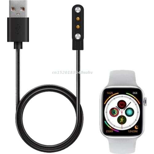 USB Charging Cable Watch Charger Cord Magnetic Adapter Accessories for W26/W26+ Smart Watch with Magnetic Connetor