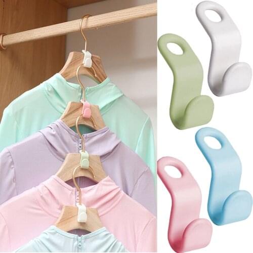 Connect Hooks for clothes rack Wardrobe Closet Connect Hooks Rails Storage Organzier Hook Clothes Organzier Linking Hooks