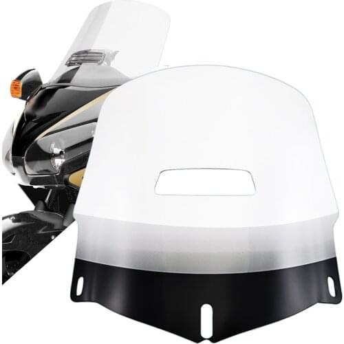 Motorcycle Windshield Clear Gradient Fairing Wind Deflector Windscreen For Honda Goldwing GL1800 01-17