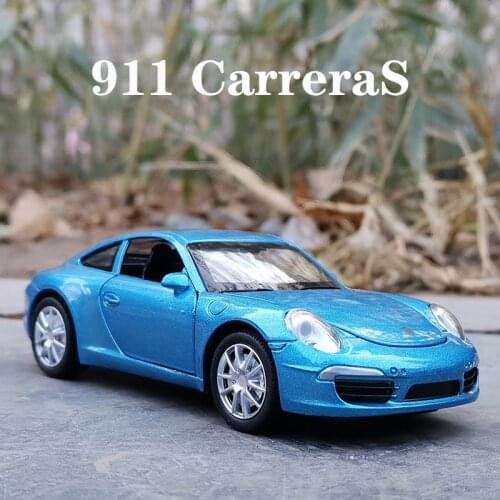 1:32 Toy Car 911 CarreraS Toy Alloy Car Diecasts & Toy Vehicles Car Model Miniature Scale Model Car Toys For Children