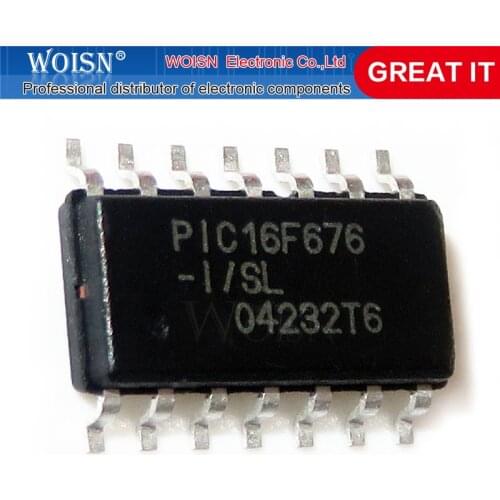 1pcs/lot PIC16F676-I/SL PIC16F676 SOP-14 new original In Stock
