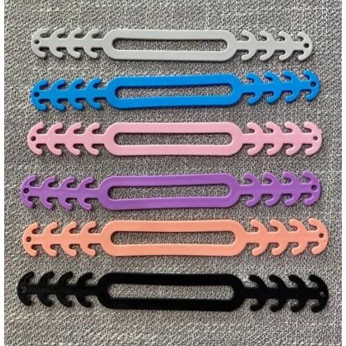 1000pcs Adjustable Mask Extension Bandage Mask Hook Ear Rope Unisex Extension Belt Relieves Ear Pain Prevention Lanyard#36207