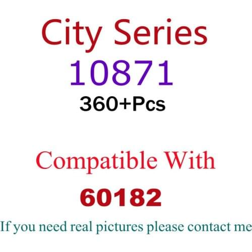 360Pcs 10871 Building Block Toy City Series 60182 Assembled Building Block Childrens Toy Gifts