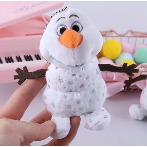 Disney Frozen Olaf Key Chain Cute Keychain Package Pendant Key Ring Key Pendant Key Chain Snowman Snow Treasure Gift Animal