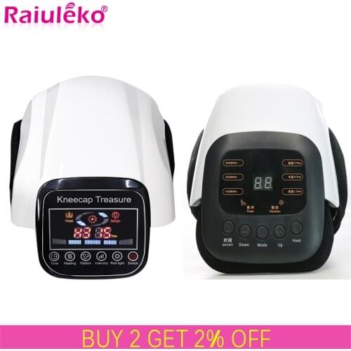 Knee Massager Vibration Heating Magnetic Therapy Joint Physiotherapy Knee Bone Care Knee Protector Pain Relief Massage Support