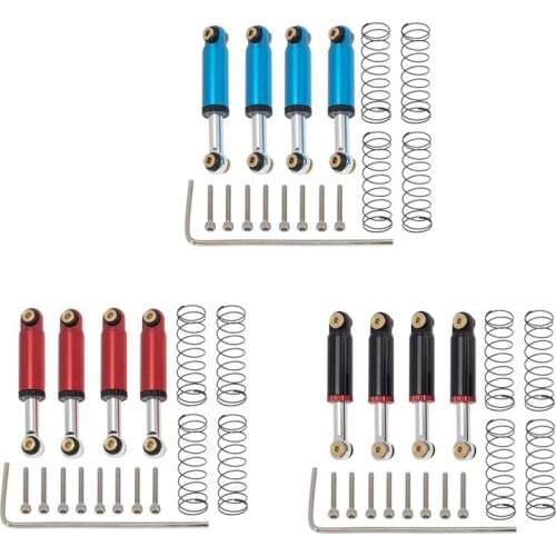 Metal Internal Spring Shocks Absorber Damper 38MM for 1/24 RC Crawler Car Axial SCX24 90081 AXI00002 Upgrade Parts
